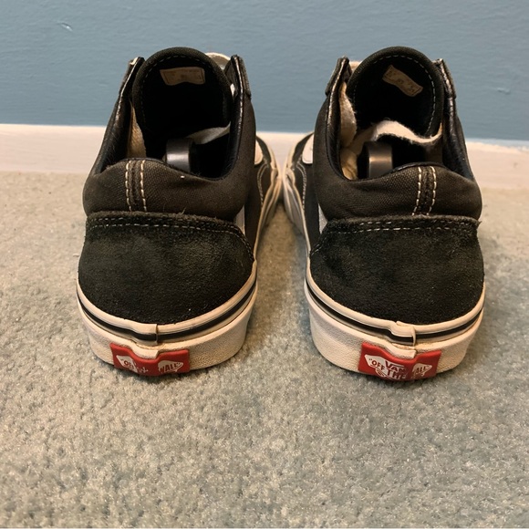 VANS Old Skool Classic Black / White Low Top Women’s Size 7.5 Men’s 6 Preowned - Picture 9 of 16